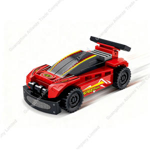 Bloques de Construcción Personalizados de la Serie de Autos, Auto Deportivo Creativo, Montacargas, Auto de Carreras Urbano, Sedán, Decoración de Escenas Urbanas, Juguete de Bloques de Construcción - Product Image 2