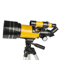 Telescopio Astronómico de 300 mm para Niños Principiantes, Alta Definición, Aumento de 150x con Buscador