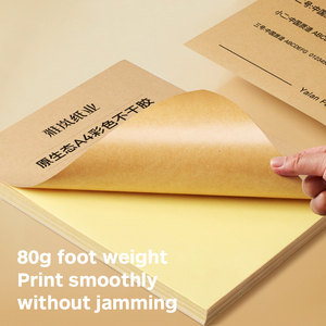 Bán buôn 80 gam A3 A4 tự dính Glossy Sticker giấy ảnh vận chuyển nhãn A4 LaserJet Matte Glossy Sticker giấy - Product Image 6