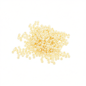 Perline Ilan Abalorios 2mm Giallo Crema 50g - Product Image 2