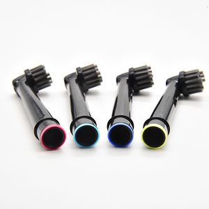 Bán buôn miệng tự động tái sử dụng điện màu đen vòng răng đầu bàn chải với đầu có thể thay đổi - Product Image 2