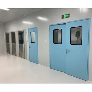 Aluminum Alloy Manual Double Swing Hermetic Clean Room Hermetic Swing Door