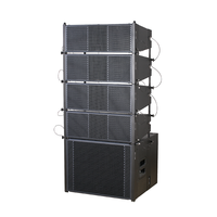 Deux haut-parleurs Line Array 6 "+ Subwoofer Line Array actif 12"
