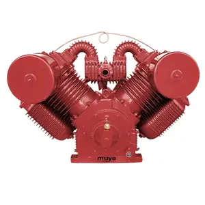 Cast Iron Belt Drive Air Compressor Pump Head