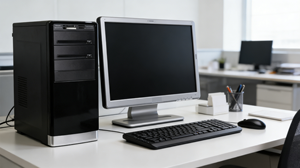 Energy-Saving Office Desktop <b>PC</b> Full <b>Set</b> Eco-Friendly Business Computer for Green Office - Product Image 6