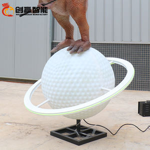 Petite attraction animatronique de dinosaure de Tyrannosaurus <span class=keywords><strong>rex</strong></span> pour le terrain de golf - Product Image 4