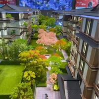 Maqueta Arquitectónica Profesional a Escala Personalizada con Iluminación LED, Maqueta de Planificación Urbana, Construcción de Edificios Inmobiliarios en 3D