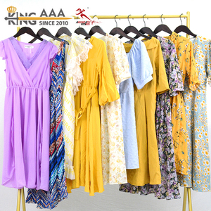 KungFu KingAAA <span class=keywords><strong>Abbigliamento</strong></span> Estivo all'Ingrosso, Vestiti Casual <span class=keywords><strong>a</strong></span> Maniche Corte, Abiti in Cotone Usati, <span class=keywords><strong>Stock</strong></span> di <span class=keywords><strong>Abbigliamento</strong></span> in Balle - Product Image 1