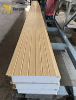Bester Preis Verzinktes Stahl-Sandwichpaneel für Dach Außenwand Modernes Design Kühlraum Hotelnutzung 383*15/20/25mm UV-Schutz