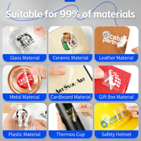 Autocollants personnalisés mignons en cristal, décalcomanies par transfert UV, étiquettes adhésives imperméables, logo en feuille d'or, lettrage pelable et repositionnable sans résidu