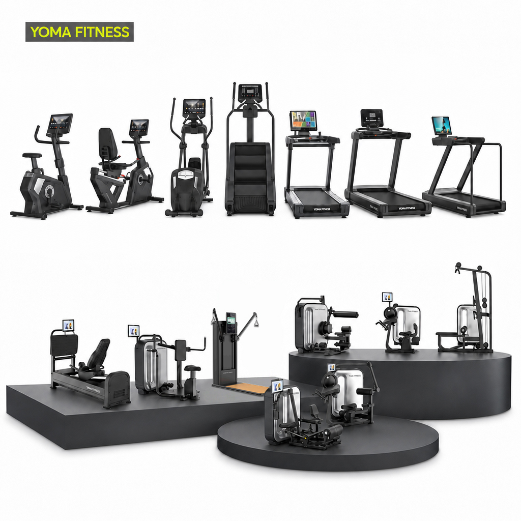 Full Gym Equipment Wholesale High Quality Strength Training And Aerobic Exercise Fitness Machine For Club, Hotel, Enterprise