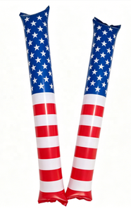 Bâtons gonflables drapeaux Portugal Brésil États-Unis Maroc Pays-Bas pour supporters <span class=keywords><strong>de</strong></span> football – Parfaits pour les matchs - Product Image 2