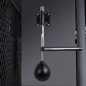 Bola <span class=keywords><strong>de</strong></span> reflejos <span class=keywords><strong>de</strong></span> <span class=keywords><strong>boxeo</strong></span> transfronteriza, tipo palo giratorio, montada en pared, retráctil, sensible, para velocidad y esquiva <span class=keywords><strong>de</strong></span> golpes - Product Image 2
