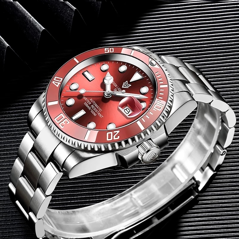 LIGE 6801 Automatic Mechanical Watches for Men - Stylish