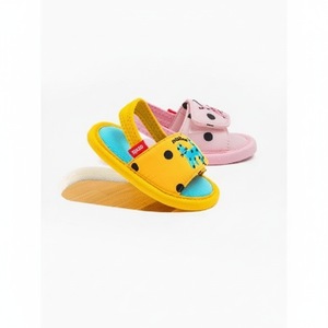 Zapatos de Interior para Niños OZKIZ Coreanos, Antideslizantes, Diseño Abierto de Moda para Todas las Temporadas, Forro de Piel Sintética, EVA, para 2-7 Años - Product Image 2