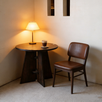 Table basse moderne de luxe en noyer, meubles de salon en bois massif, hôtel, villa, appartement, intérieur Muye AZ404, durable