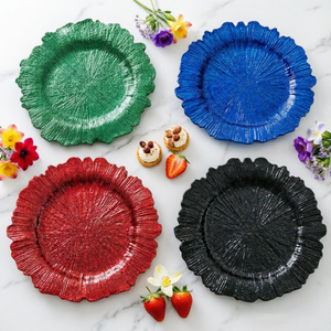 Bandejas Desechables Transparentes de PET de 6/7/9 Pulgadas para Comida, Pasteles y Pan, Ideales para Cenas, Picnics y Fiestas, Color Verde - Product Image 1