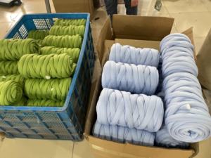 Treccia di filato di tubo gigante di alta qualità lavabile in lavatrice grande braccio di filato per maglieria filato a treccia grossa - Product Image 2