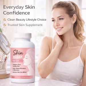 Capsule Naturali per la Pelle Chiara: Aiutano a Ridurre Acne e Imperfezioni, Pelle Sana, Marchio Personalizzato, Vendita all'Ingrosso - Product Image 4