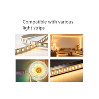 Alimentation LED 24V Mini en Aluminium à Tension Constante, Transformateur Haute Efficacité pour Bande LED, Projecteur et Utilisation Intérieure