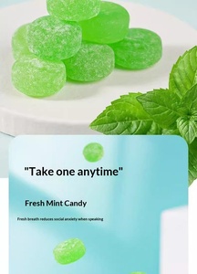 Bonbons durs à la menthe à la mode ancienne, personnalisables en usine, vente en gros, rafraîchissants et glacés, pour une haleine fraîche - Product Image 5