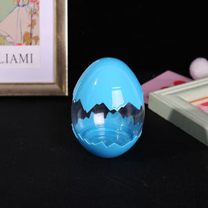 CHENXI transparente <span class=keywords><strong>dinosaurio</strong></span> <span class=keywords><strong>huevo</strong></span> en forma de niños limo plastilina tarros 160ml contenedor de plástico para alimentos dulces - Product Image 3