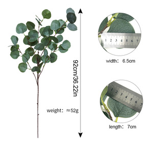 Artificial <b>Eucalyptus</b> Leaves And <b>Branches</b> 92Cm Silk Flower High Simulation Indoor Desktop Home Decoration - Product Image 5