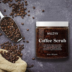 Hữu Cơ chết muối biển cơ thể chà Vegan mặt chà tẩy tế bào chết kem Shea bơ thảo dược đào chanh dừa mật ong lấy cảm hứng - Product Image 2