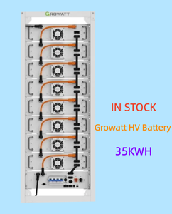 Batterie Growatt LiFePo4 Lithium Haute Tension HV 35KWH 278.4-681.6V AXE 35.0H-1HR-E1 IP20 Module Rack 6000 Cycles 32 Cellules - Product Image 1
