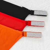 ELITES Vente en gros de string en ruban argenté de haute qualité pour femmes