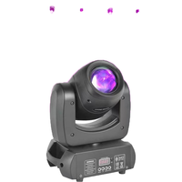 Lyre 120W Mini Sharpy Beam tête mobile RGBW LED équipement d'éclairage de scène KTV DJ Disco Gobo couleur blanche 100W puissance DMX512 contrôle