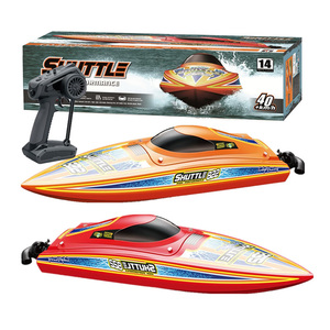 Yf Tốc Độ Cao Lớn RC Không Chổi Than Thuyền 50 Km/h Đầy Đủ Tỷ lệ Không Thấm Nước Điều Khiển Từ Xa Thuyền Cho Người Mới Bắt Đầu - Product Image 1