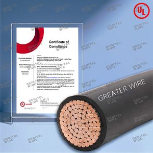 गर्म बिक्री 1 <span class=keywords><strong>4</strong></span> 6 8 10 वाट 1/0 2/0 <span class=keywords><strong>4</strong></span>/0 एकल कोर कॉपर कंडक्टर xlpe विद्युत केबल तार thhn rhw rhw rhw XHHW-2 केबल - Product Image 2