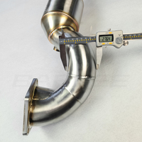 Bargee High Ss304 Auspuffrohr für VW Golf Mk5 GT TSi 1,4 Liter 170PS High Flow Cat Fallrohr