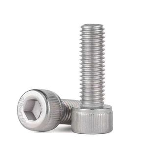 Din912 304 Stainless Steel Socket Head <b>Cap</b> Screws Cylindrical Head Unc Thread Grade 10.9 12.9 Standard <b>Bolts</b> - Product Image 2