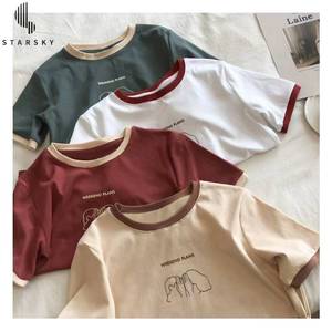 Áo thun nữ mùa hè giá rẻ nhất, áo thun nữ nhẹ 180G, áo thun nữ in hình, bán buôn áo thun nữ - Product Image 1