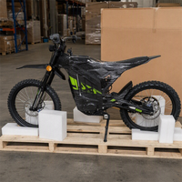 Moto tout-terrain électrique puissante 2026 longue portée extrême 10KW de crête 72V 40AH Samsung 120KM 90KMH 400Nm 65Deg pour adulte