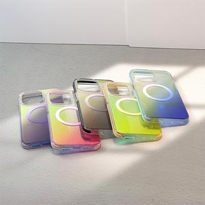 เคสโทรศัพท์มือถือขายส่งสำหรับ iPhone 13 14 15 16 Plus Pro MAX เคส TPU แม่เหล็กกันกระแทกที่กำหนดเอง Myc7301หรูหรา - Product Image 6