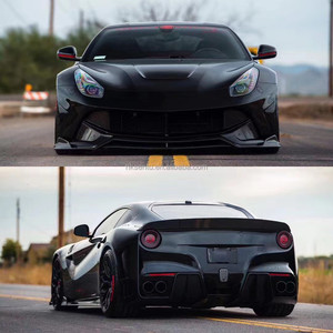 ชุดแต่ง Ferrari F12 สไตล์ SVR คาร์บอนไฟเบอร์ สำหรับกันชนหน้า-หลังและสเกิร์ตข้าง ของแท้จากโรงงาน - Product Image 3