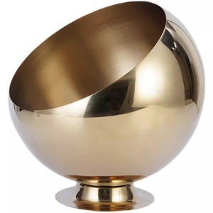 Multi-functional Slanted Bowl Stainless Steel <b>Mirror</b> Finish For Ashtray Restaurant Use - Product Image 3