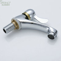 Robinet de lavabo moderne en laiton pour salle de bain et chambre, eau froide, avec cartouche céramique, installation monotrou A018