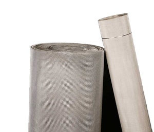 Malla de alambre de filtro de acero inoxidable de Venta caliente SS 304 316 pantalla de malla 30 40 50 80 rollo de red tejida de malla - Product Image 1