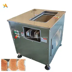 stainless steel fish slicer machine small fish filleting machine smoked salmon slicer