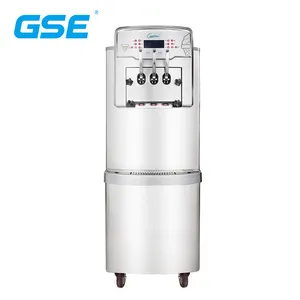 GSE-máquina de helado sin necesidad de limpiar en 7 días, cilindro de pasteurización, de seguridad, suave y sin problemas