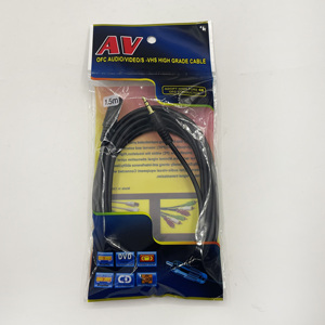 <span class=keywords><strong>สาย</strong></span> <span class=keywords><strong>AV</strong></span> 3.5 มม. ต่อสาย RCA คู่ <span class=keywords><strong>สาย</strong></span>สัญญาณเสียง <span class=keywords><strong>AV</strong></span> 3.5 มม. สเตอริโอ ต่อสายคู่ <span class=keywords><strong>1</strong></span> ม. สีดำ - หนึ่งอินพุตและหนึ่งเอาต์พุต อุปกรณ์เสริมมือถือ - Product Image 6
