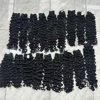 Lot de Cheveux Naturels Bruts du Cambodge, Provenant d'un Donneur Unique, Cuticules Alignées, Ondulation Naturelle, Fournisseur de Lots de Cheveux Humains Bruts Vietnamiens et Indiens Bouclés