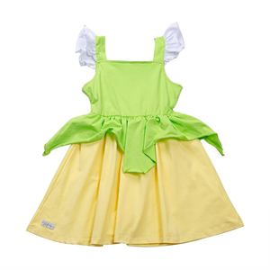 <span class=keywords><strong>Robe</strong></span> <span class=keywords><strong>de</strong></span> <span class=keywords><strong>princesse</strong></span> pour filles <span class=keywords><strong>de</strong></span> haute qualité, <span class=keywords><strong>robe</strong></span> jaune <span class=keywords><strong>et</strong></span> verte à motif <span class=keywords><strong>de</strong></span> <span class=keywords><strong>grenouille</strong></span>, manches bouffantes, robes <span class=keywords><strong>de</strong></span> fête <span class=keywords><strong>de</strong></span> carnaval pour enfants - Product Image 2