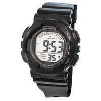 Jam Tangan Digital LASIKA W-F146 K-Sport Berkualitas Tinggi Tahan Air 3BAR Lampu Latar LED Alarm Stopwatch TPU Unisex Olahraga Multi Warna