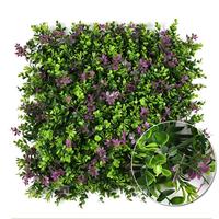 Mur vert artificiel EG-G409 haie de buis artificielle fausse plante mur d'herbe pour la décoration de jardin