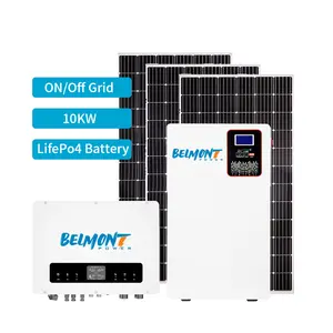 Sistemas de armazenamento de bateria de energia solar da garantia, ferro de lítio 48v 200ah bateria solar
